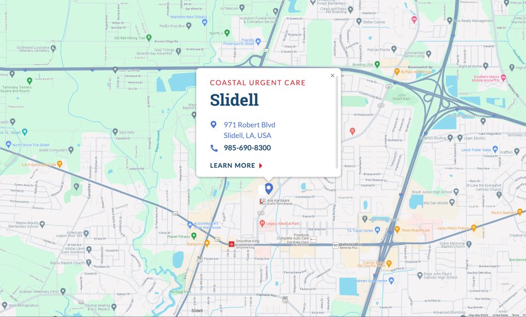 Slidell Map Mobile